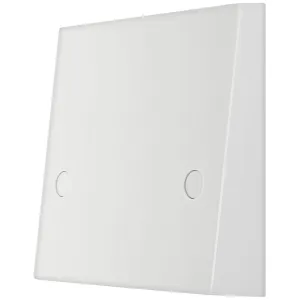 WHITE MOULDED SQUARE EDGE 45A COOKER FLEX OUTLET P