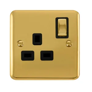 13A Ingot 1 Gang DP Switched Socket