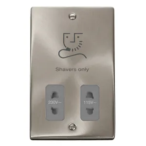 115V/230V Dual Voltage Shaver Socket Outlet