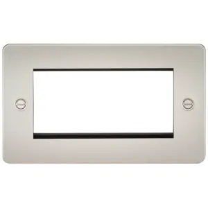 4G Modular Faceplate - Pearl