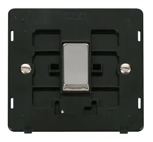 Ingot 10AX 1 Gang 2 Way Switch Insert - Black / Ch