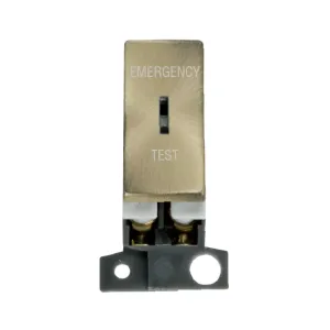 13A Resistive DP Ingot Keyswitch "Emergency Test"