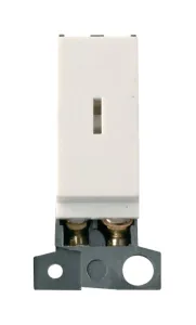 2 Way 10AX Keyswitch - Polar White
