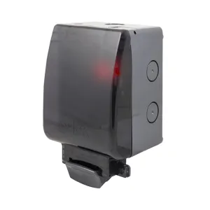 1 Gang 13A DP IP66 Weatherproof Switched Socket Un