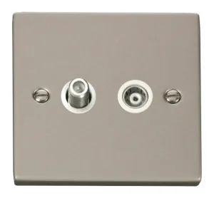 1 Gang Satellite & Isolated Coaxial Socket Outlet