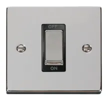 Deco - 50A 1 Gang Double Pole Switch - Ingot Rocke
