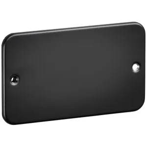 Metalclad 2G Blanking Plate - Textured Sand Black
