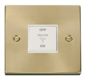 10A 3 POLE FAN ISOLATION PLATE SWITCH