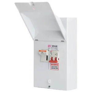 100A FUSED SWITCH (63,80,100A gG FUSES)