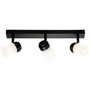 230V IP44 G9 Triple Bar Spotlight with Frosted Gla