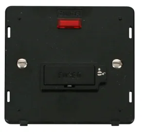 13A Fused Connection Unit With Neon (Lockable) Ins