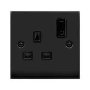INGOT 13A 1G RF SMART SOCKET DECO MB BK