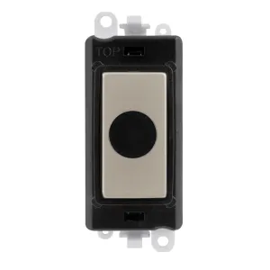 20A Flex Outlet Module - Black - Pearl Nickel