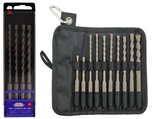 10Pc SDS+ Hammer Drill Bit Roll