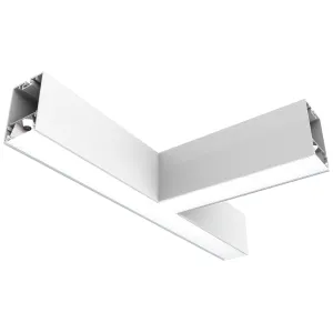 CONTOUR RAL 9016 SUSPENDED LINEAR 316MM 1200LM 11W