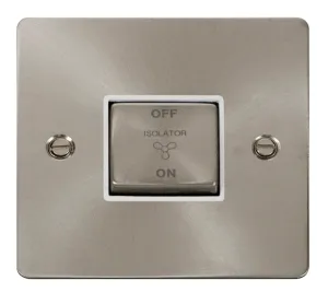10A INGOT 3 POLE FAN ISOLATION PLATE SWITCH