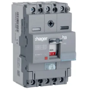 MCCB h3 x160 TM 3x160A 40kA