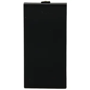 Single Blank Euromodule Black