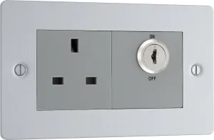 NEXUS FLATPLATE SINGLE 13A KEY CONTROLLED POWER SO