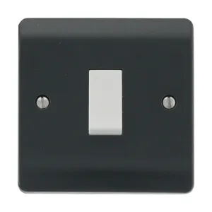 10AX 1 Gang 2 Way Switch Plate