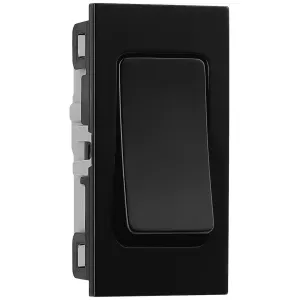 EURO MODULE 20A DP SWITCH - BLACK