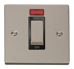 Deco - 50A 1 Gang Double Pole Switch With Neon - I