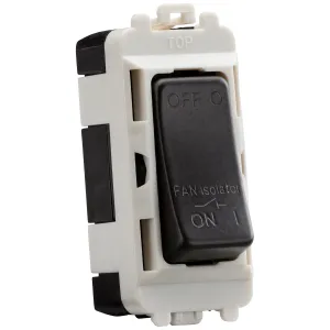 10A Fan Isolator Module - smoked bronze