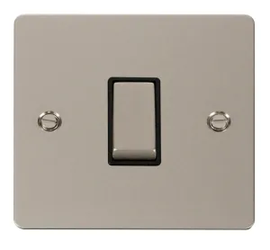 Ingot 10AX 1 Gang Intermediate Switch  - Black