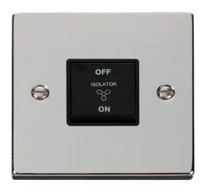 10A 3 POLE FAN ISOLATION PLATE SWITCH
