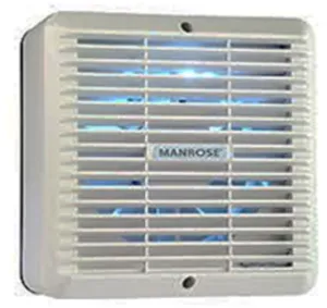 Manrose 150mm/6" standard automatic model window f