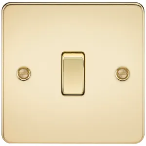 10AX 1G 2-way Switch - Polished Brass