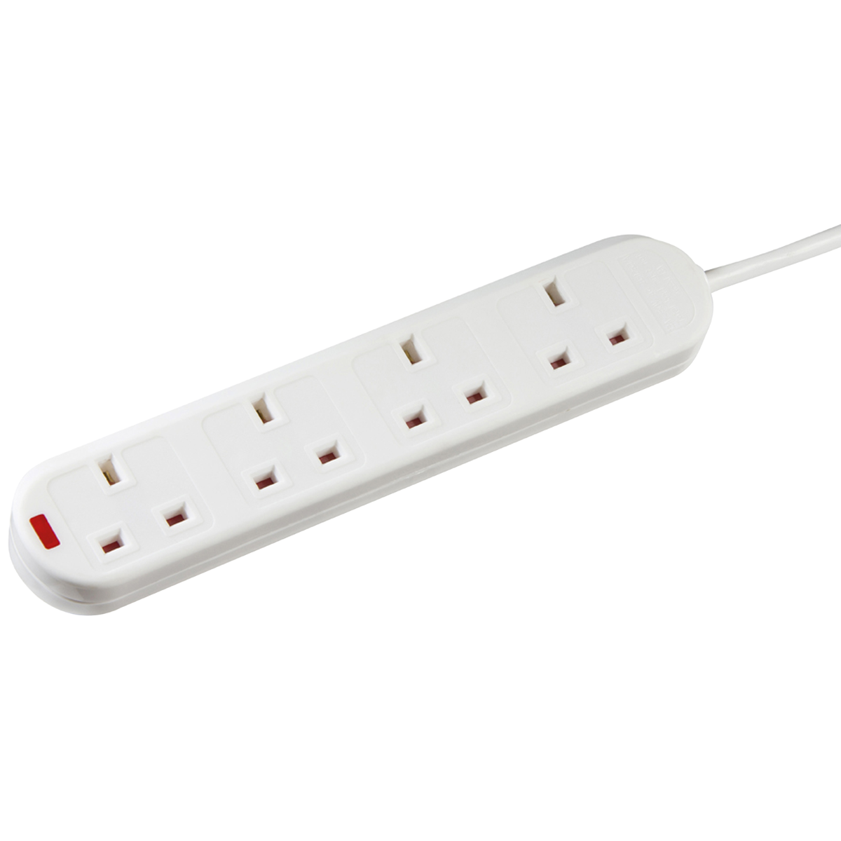 13A 4G 2M Extension Lead with Neon