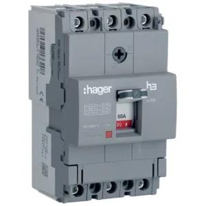 MCCB h3 x160 TM 3x50A 25kA