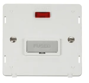 Ingot 13A Fused Conn. Unit Insert & Neon - White /