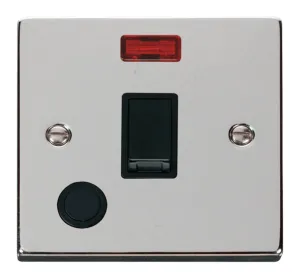 20A 1 Gang DP Switch With Flex Outlet And Neon - B