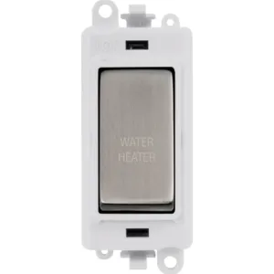 20AX Double Pole Switch Module - Polar White - Sta