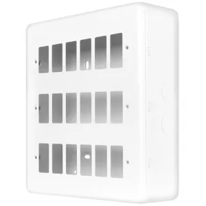 METAL CLAD PRO 18 GANG GRIDPRO FRONT PLATE - POLAR