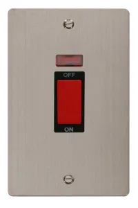 Define - 50A 2 Gang Double Pole Switch With Neon (