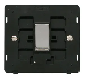 Ingot 10AX 1 Gang Intermediate Switch Insert - Bla