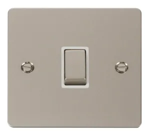 Ingot 20A 1 Gang DP Switch   - White