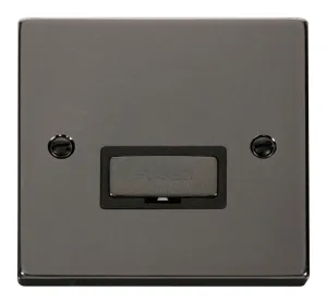 13A Fused 'Ingot' Connection Unit - Black