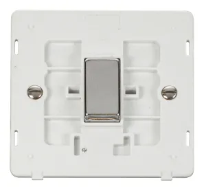 Ingot 10AX 1 Gang Intermediate Switch Insert - Whi