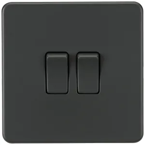10AX 2G 2-way Switch - Anthracite