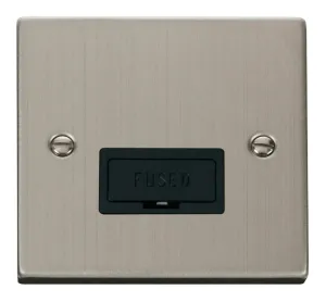 13A Fused Connection Unit - Black