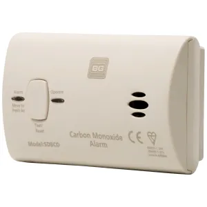 BATTERY CARBON MONOXIDE DETECTOR, 2X AA BATTERIES