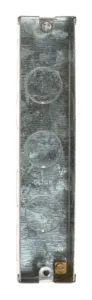2 Gang Architrave K/O Box - 25mm Deep