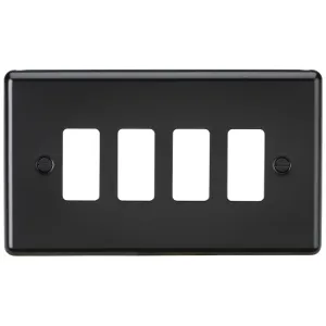 4G Grid Faceplate - Matt Black