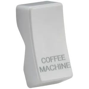 Rocker cover - laser printed COFFEE MACHINE