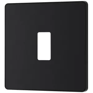 GRID FRONT PLATE - PCD EVOLVE - MATT BLACK - 1 GAN
