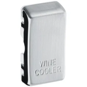 GRID ROCKER "WINE COOLER" - BRUSHED STEEL - PACK 1